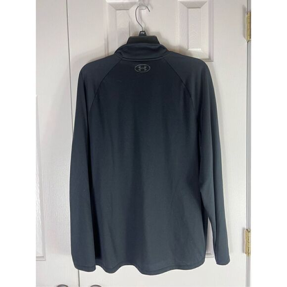 Under Armour Mens Black Heatgear Pullover Size Large - Picture 2 of 3
